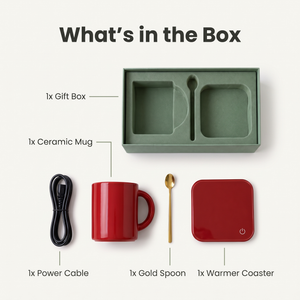 Warmly Heated Mug Gift Set