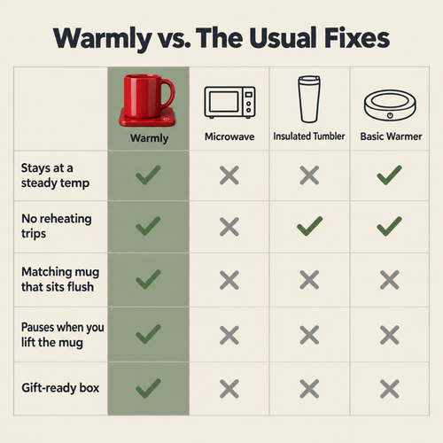 Warmly Heated Mug Gift Set